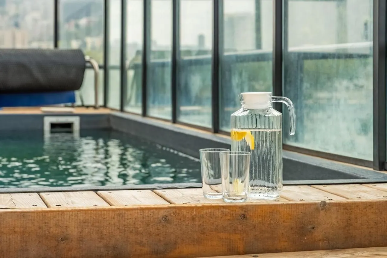 דירות חיפה Pool & Jacuzzi Seaview Penthouse By Sea N' Rent